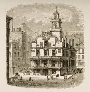 Old State House, Boston, c.1870, de 