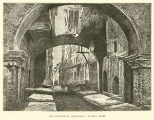 Antiguo mercado de pescado, Pescheria Vecchia, Roma de English School