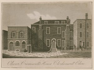 Casa de Oliver Cromwell, Clerkenwell Close, Londres de English School
