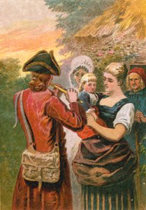 Oliver Goldsmith en sus viajes de English School