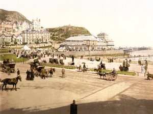 En la playa, Llandudno de English School
