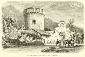En el camino de Messina a Taormina