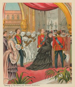 Apertura de la Exposición India y Colonial