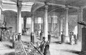 Inauguración del Museo de Geología Práctica, Jermyn Street, Londres - el Gran Salón de English School
