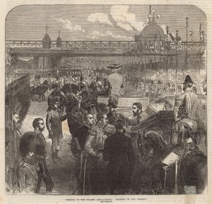 Apertura del Terraplén del Támesis; Lectura del discurso de English School