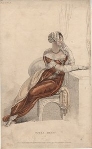 Vestido de ópera de English School