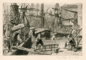 Muelle de Naranjas, Puente de Londres de English School