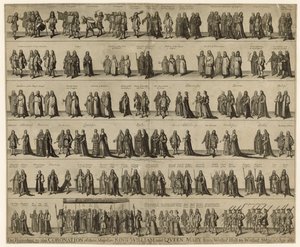 Orden de Procesión para la Coronación de Sus Majestades el Rey Guillermo y la Reina María de English School