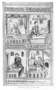Ordenanza de los Panaderos de York, 1595-96 de English School