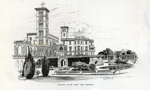 Casa Osborne desde los Jardines, de 