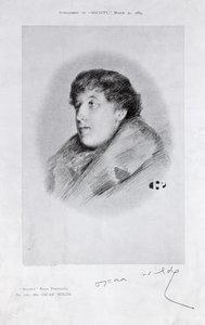 Oscar Wilde (1854-1900) un Retrato Bijou, de Society