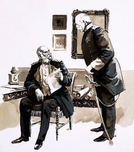 Otto Von Bismarck persuadió al rey Guillermo de no renunciar de English School