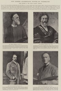 Nuestros Principales Académicos, pintados por ellos mismos