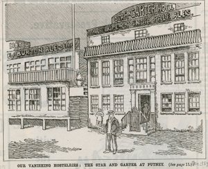 Nuestros hostales que desaparecen: The Star and Garter en Putney de English School