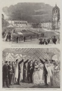 Conmemoración de Oxford (grabado) de English School