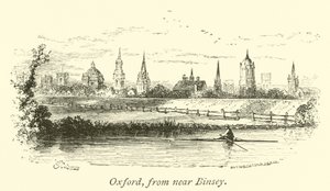 Oxford, desde cerca de Binsey de English School