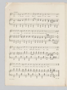 Página 4 de una partitura musical para la canción Just a Soldier de English School