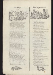 Página del folleto sobre la Feria de Glasgow, publicado el 23 de julio de 1835 de English School