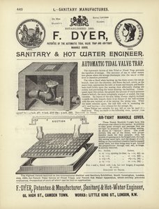 Página del Compendio del Arquitecto, Topógrafo e Ingeniero 1892 (grabado) de English School