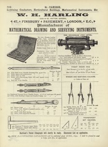 Página del Compendio del Arquitecto, Topógrafo e Ingeniero 1892 (grabado)