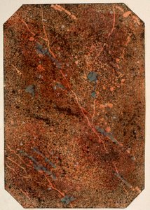 Página de un libro de patrones victoriano que muestra efectos de marmoleado, publicado en la década de 1880 de English School