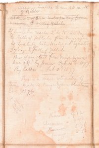 Página de un álbum perteneciente a Henry Morton Stanley de English School