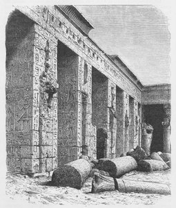 Palacio de Ramsés III, Medinet-Abou de English School