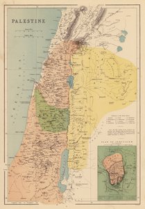 Palestina (litografía en color) de English School