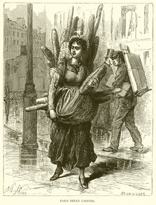 Portador de Pan de París de English School