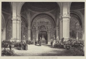 Exposición de París, Entrada a la Galería de Bellas Artes, Champ de Mars de English School