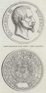 Medalla del Premio de la Exposición de París de English School