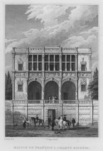 París, Maison De Francois I, Champs Elysees de English School