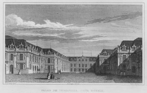 París, Palais De Versailles, Cour Royale de English School