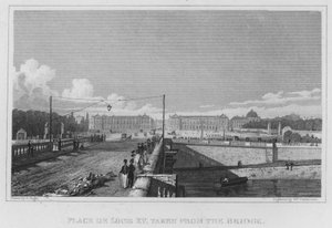 París, Place De Louis XV, tomada desde el puente