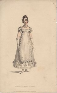 Vestido de baile parisino de English School