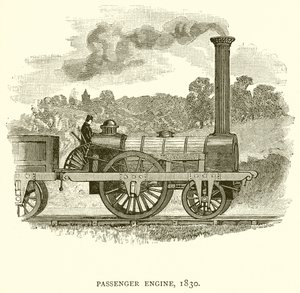 Locomotora de pasajeros, 1830 de English School