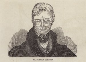 Patrick Connor, vendedor ambulante de cuchillería, Londres de English School