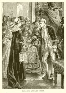 Paul Jones y Lady Selkirk de English School