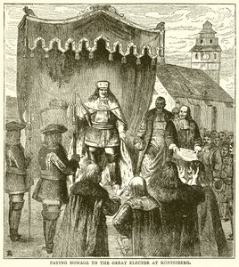 Rindiendo Homenaje al Gran Elector en Königsberg de English School