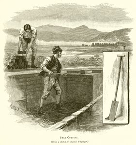 Corte de turba