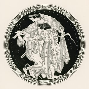 Peleo y Tetis (grabado) de English School