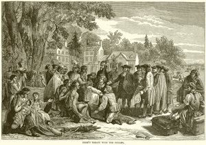 Tratado de Penn con los Indios de English School