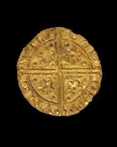 Penique del rey Enrique III, 1257-58 (oro) de English School