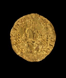 Penique del rey Enrique III, 1257-58 (oro)
