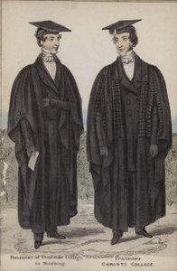 Pensionista de Pembroke College en duelo, Pensionista, Christs College