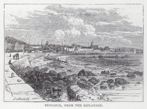 Penzance, desde el Paseo Marítimo de English School