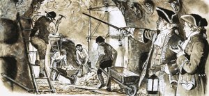 Gente escondida: Las cuevas del infierno de English School