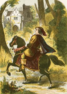 Perkin Warbeck se refugia en la Abadía de Beaulieu, en el nuevo bosque de English School