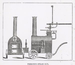 El Cañón de Vapor de Perkins de English School
