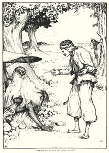 "Permítame cortarle un poco" (grabado)